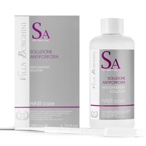 soluzione antiforfora villa borghini, linea hair care villa borghini, hair care line