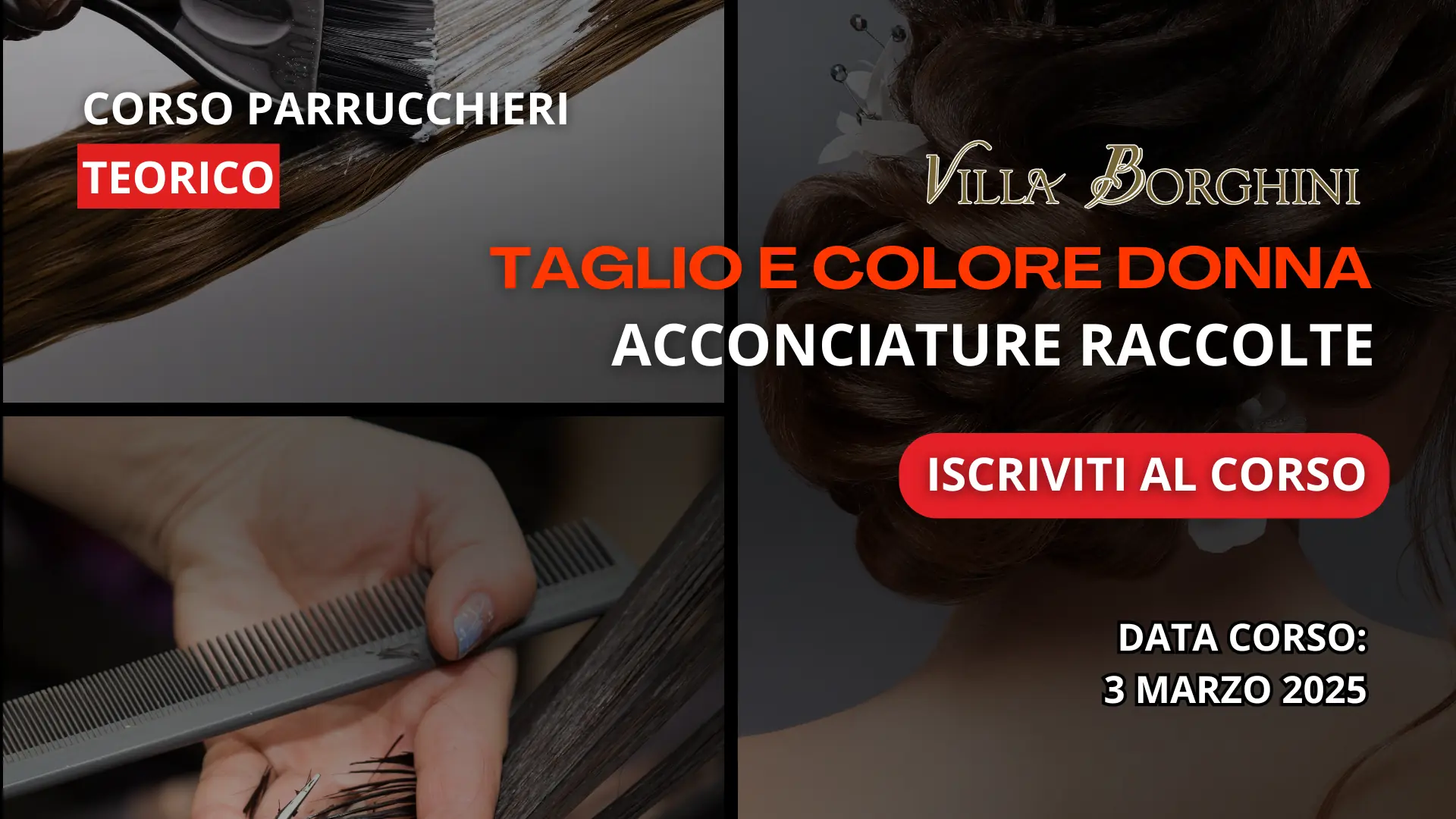 Taglio e Colore Donna + Acconciature Raccolte